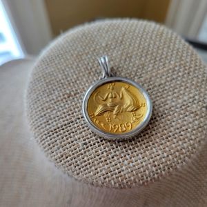 1989 ethnic coin/pendant